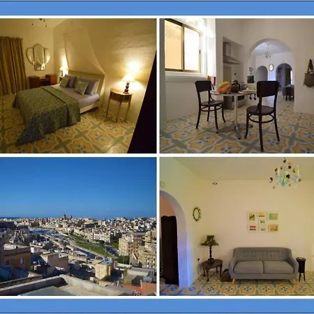 شقة Stylish Maltese Retreat- Stunning Water Views & Ac Cospicua